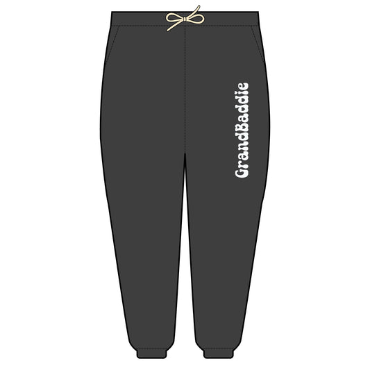 GrandBaddie Lightweight Fleece Sweatpants – Retro Comfort, Baddie Style